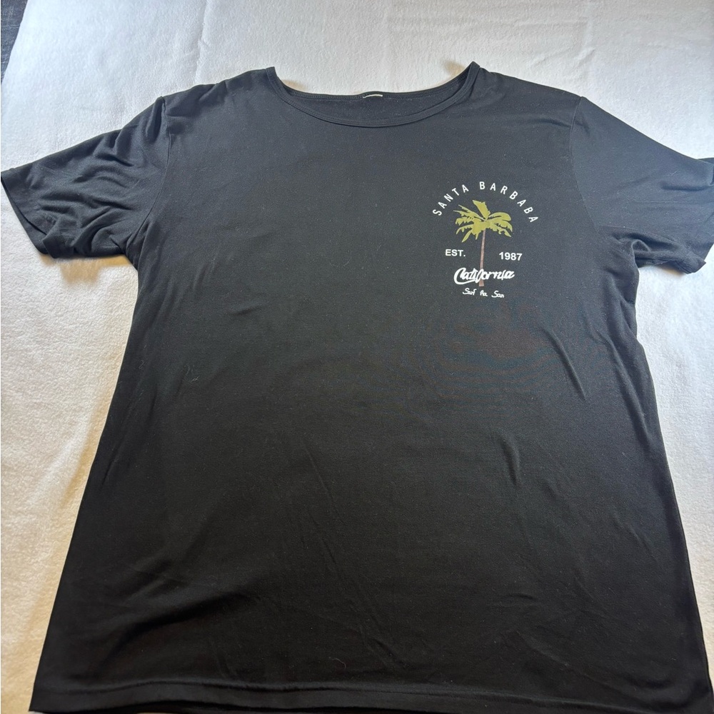 Santa Barbara Black T-Shirt